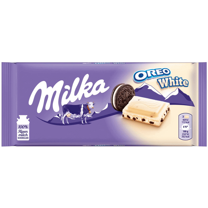 Milka Oreo White