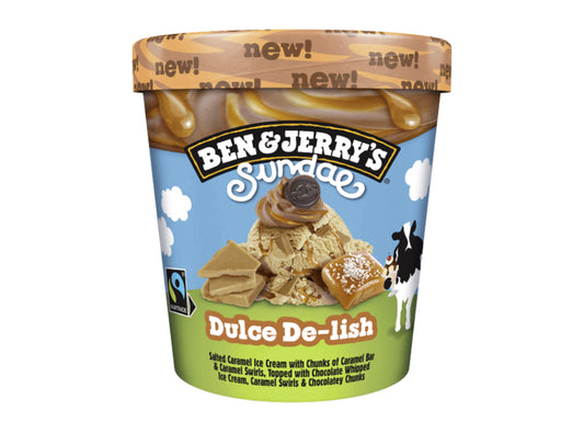 Ben & Jerry’s Sundae Dulce De-Lish