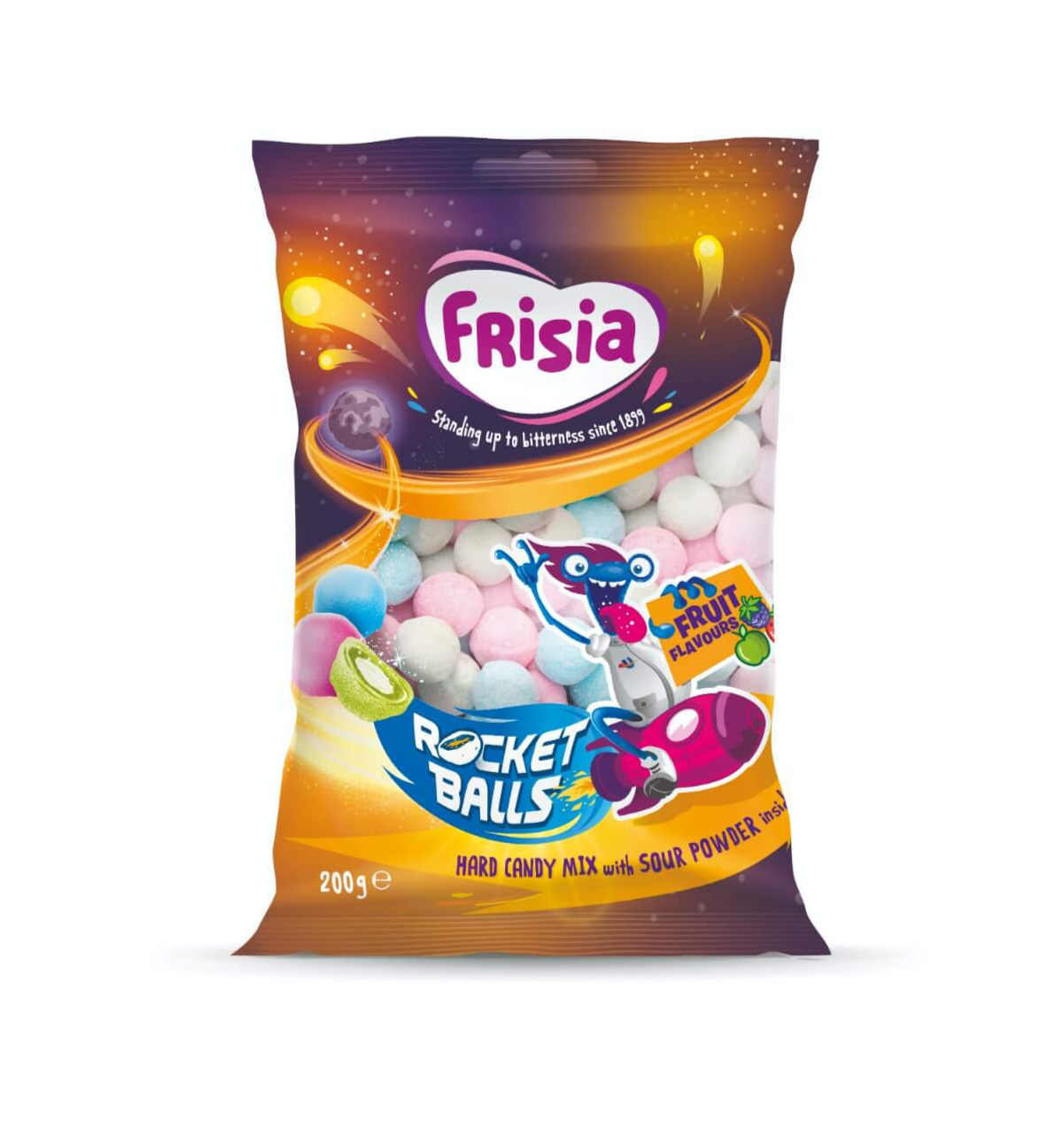 Frisia Rocket Balls Fruit Flavour