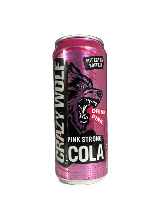 Crazy Wolf Pink Strong Cola