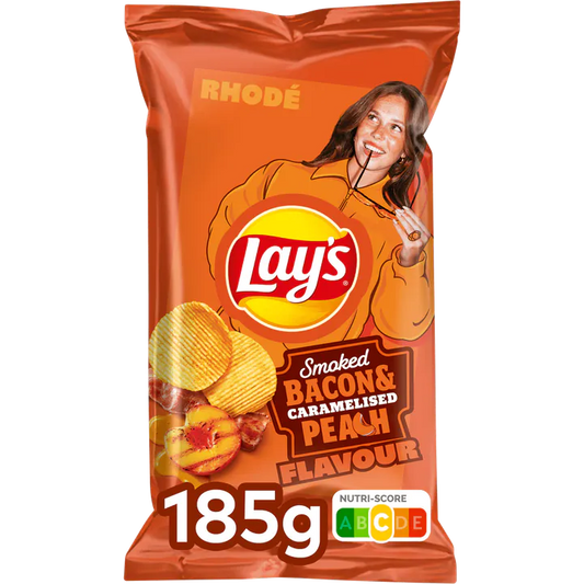 Lay’s Smoked Bacon & Caramelised Peach