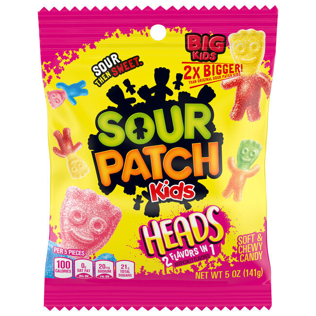 Sour Patch Kids Big Heads 2 In 1