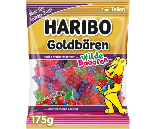 Haribo Gummy Bears Wild Bears 175g