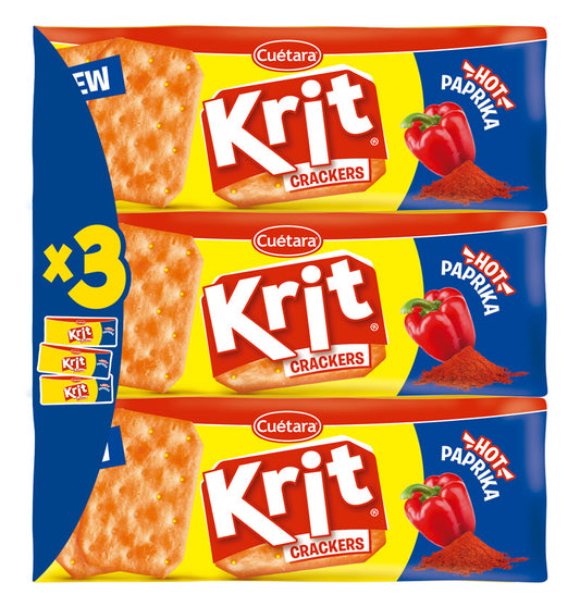 Krit Crackers Hot Paprika