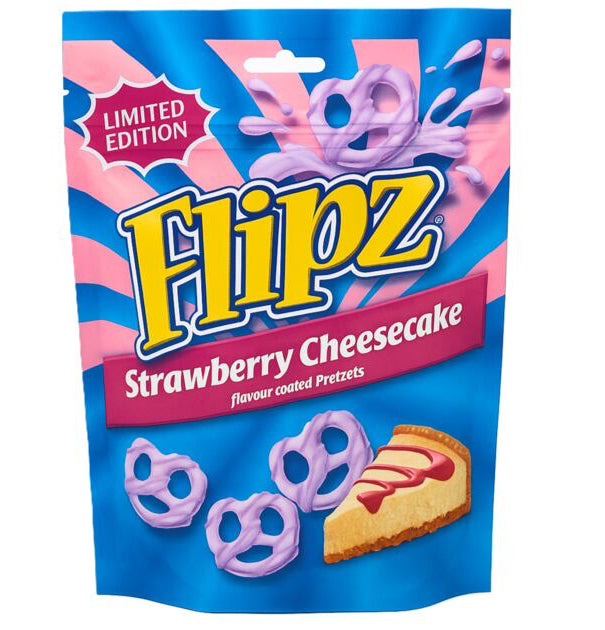 Flipz strawberry cheesecake