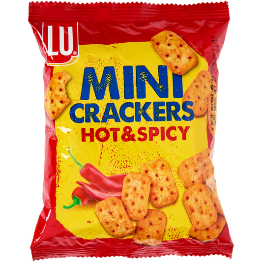 LU mini crackers hot & spicy