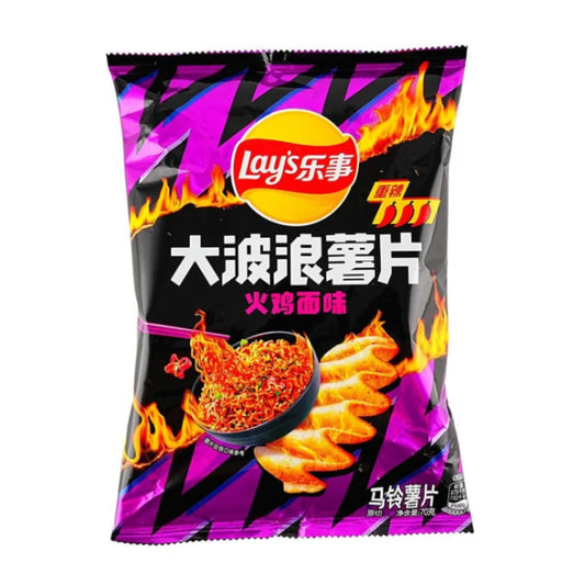 Lay’s Big Wave Hot Chicken Noodle Flavor
