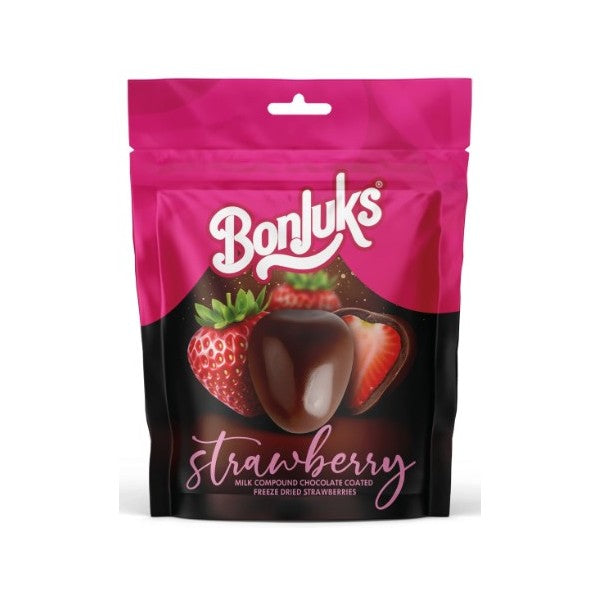 Bonjuks Strawberry Milk Chocolate Coated