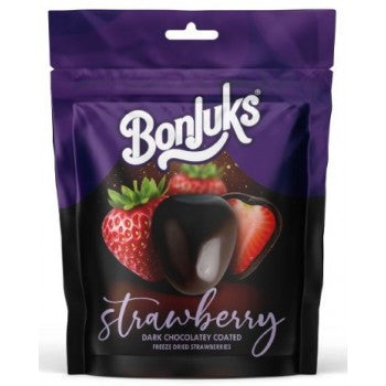 Bonjuks Strawberry Dark Chocolate Coated