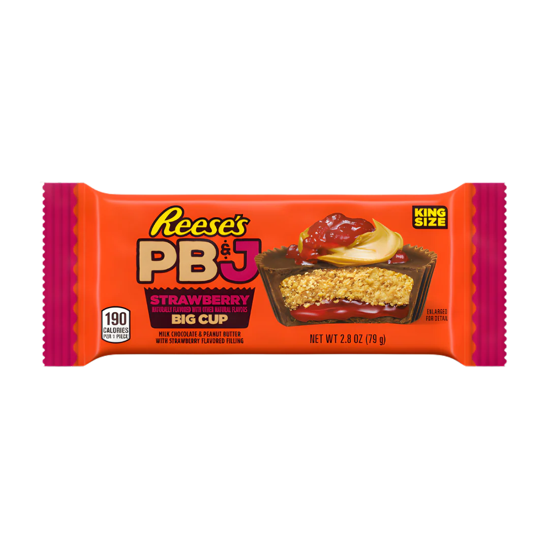 Reese’s Big Cup Strawberry PB&J