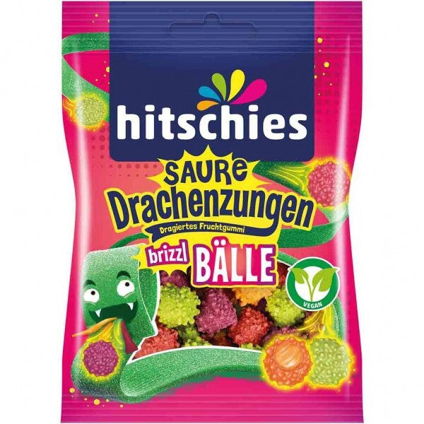 Hitschies Zure Drakentongen Brussel Bälle
