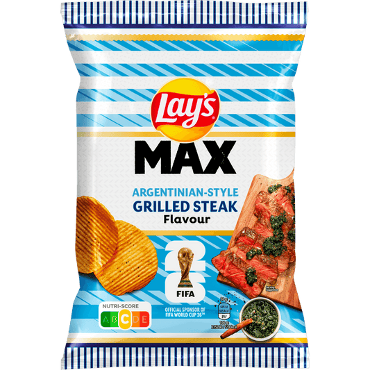 Lay’s Max Grilled Steak 185g