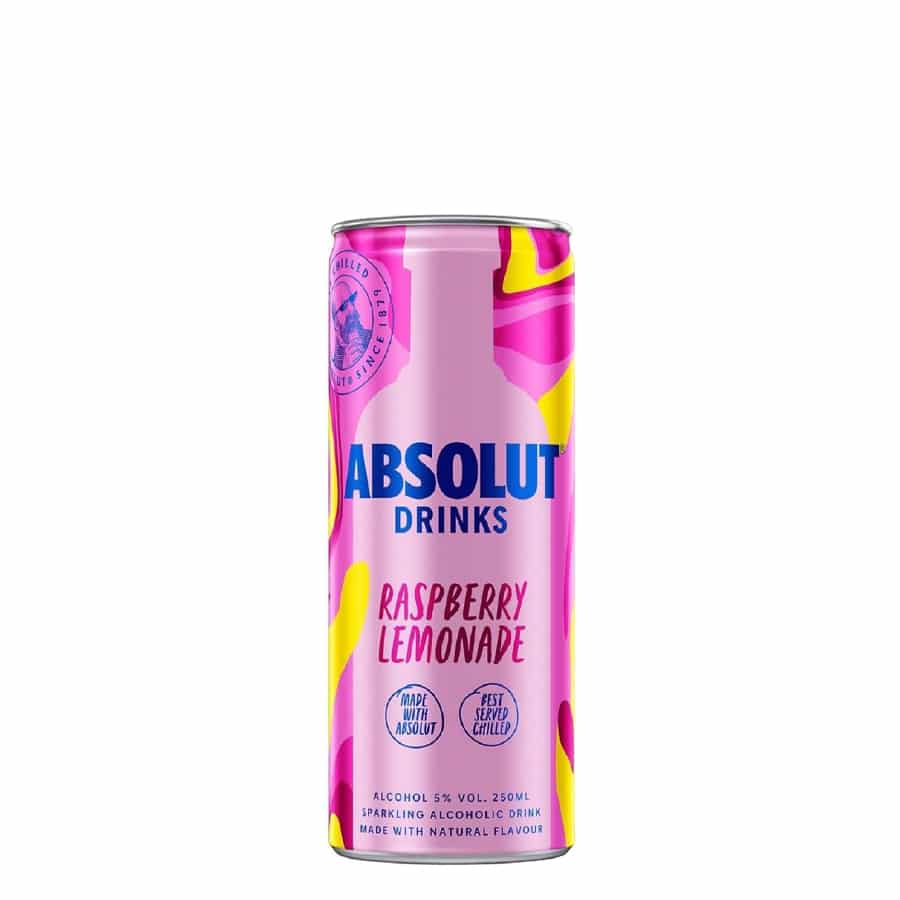 Absolut Raspberry Lemonade 5%vol 250ml