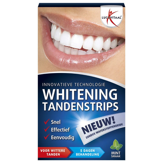 Lucovitaal Whitening Tandenstrips 5 Strips