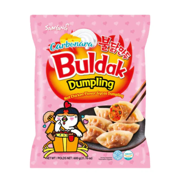 Buldak Dumplings Carbonara 700g