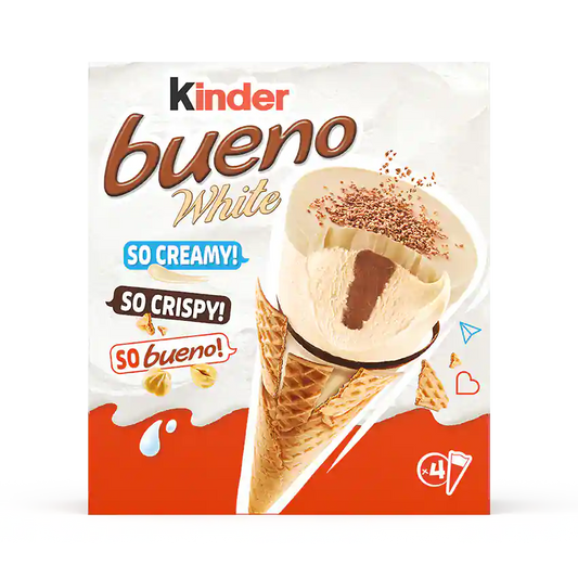 Bueno Ice Cream Wit 4 Stuks