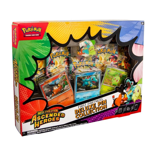 Pokémon Ascended Heroes First Partners Deluxe Pin Collection