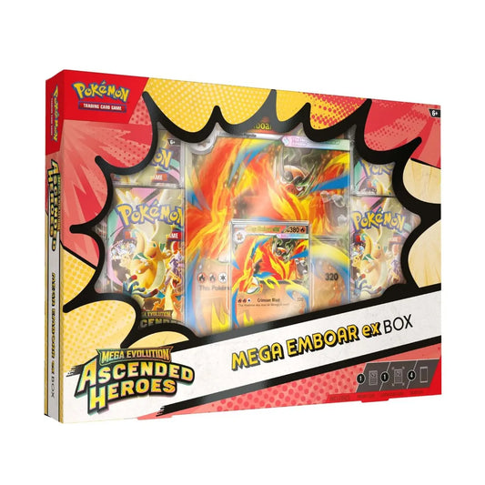 Pokémon Mega Emboar ex Box
