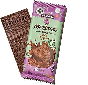 Mr Beast Milk Chocolate Bar