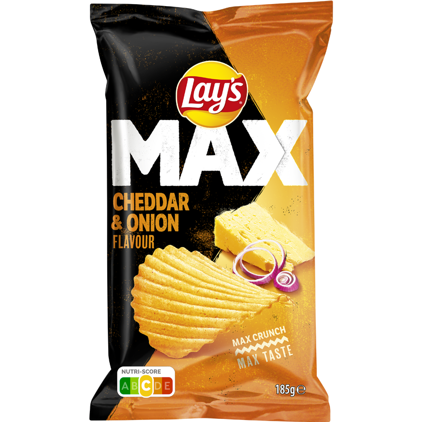 Lay’s Max Cheddar & Onion (Tht 08/25)