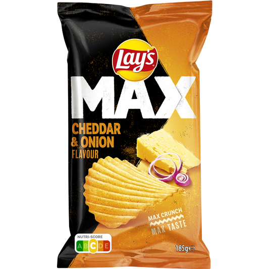 Lay’s Max Cheddar & Onion (Tht 08/25)