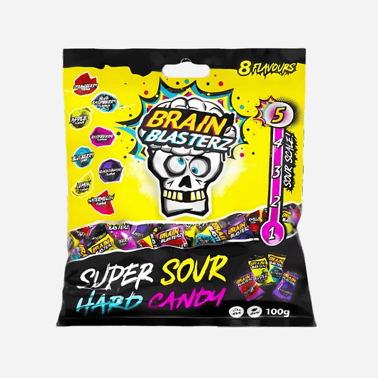 Brain Blasterz Super Sour Hard Candy