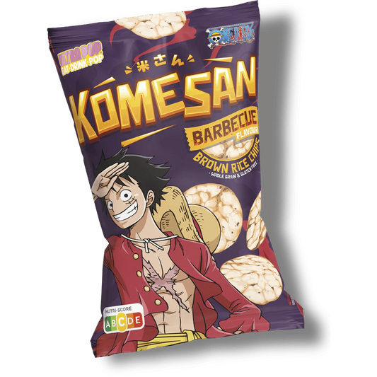 komesan One piece Rice Chips Luffy Barbecue