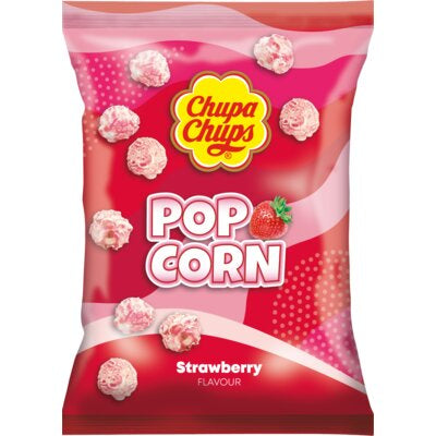 Chupa Chups Popcorn Strawberry