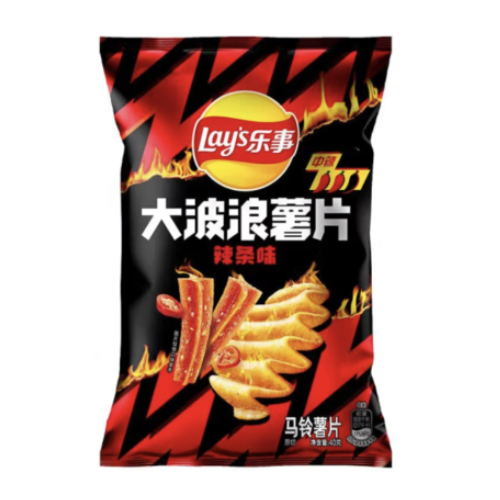 Lay’s Ridged Spicy Japan