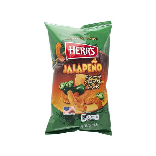 Herr's Jalapeno Cheese Curls (Groot)