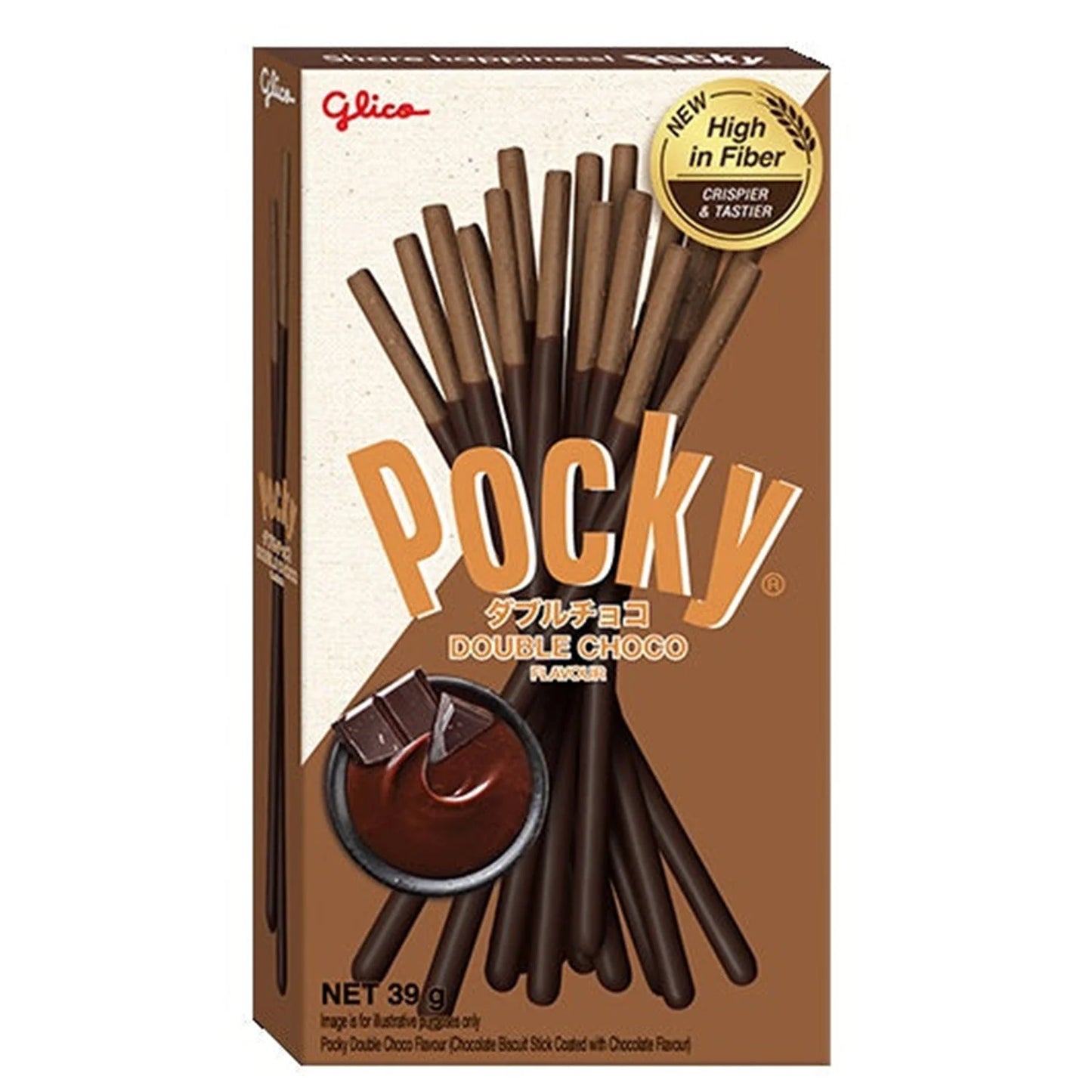 Pocky Double Choco 47g